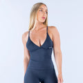 DFYNE Vision Twist Front Longline Top Carbon
