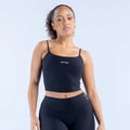 DFYNE Origin Strappy Top Midnight Black